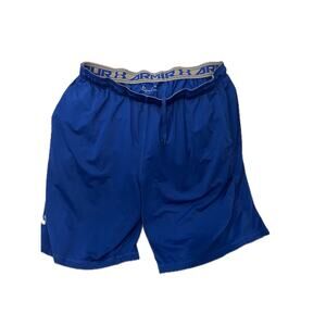 Under Armour Blue Loose Athletic Shorts Mens XXL